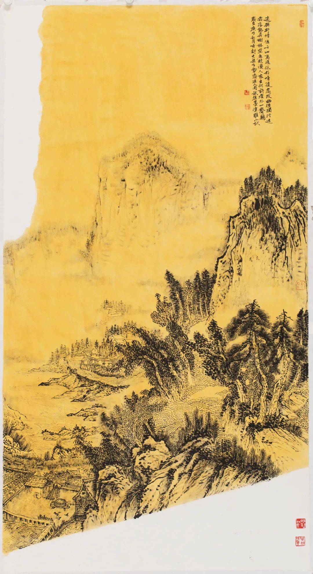 周斌 太行秋韵管海龙 山水丁保国 山谷幽居杨玉柱 在水一方徐耘耕