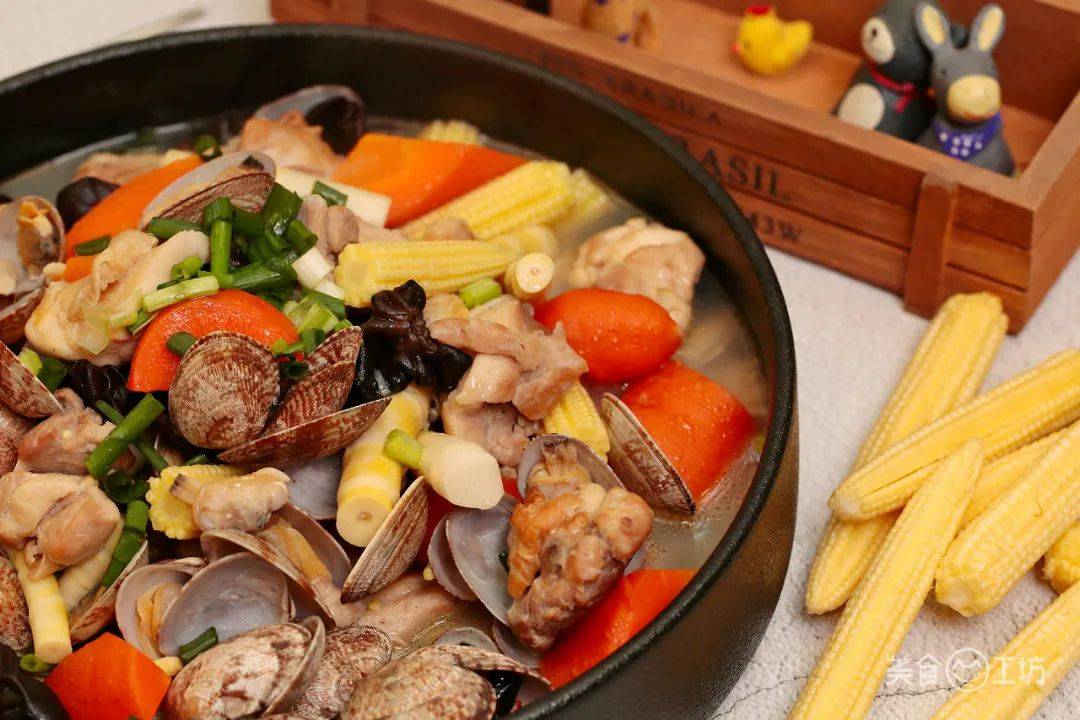 解锁花甲鸡的新吃法,鲜香滑嫩,一咬还爆汁