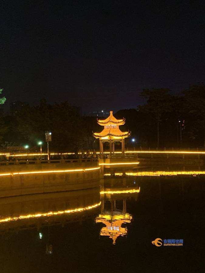 大岭山新塘公园换新颜村子美了村民乐了