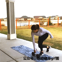 每天一组健身gif图_训练