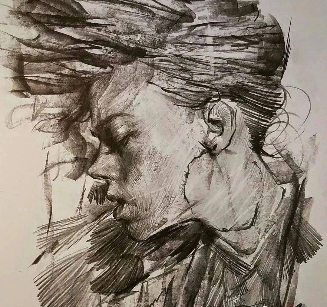 也还有好多不为人知的"素描风格"即便是我们印象中只有黑白灰的素描