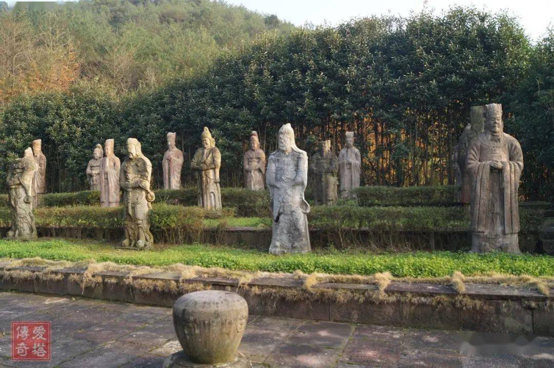 【宁波东钱湖南宋石刻公园】贺皇后陵西北大约三百米,是宋太宗赵光义