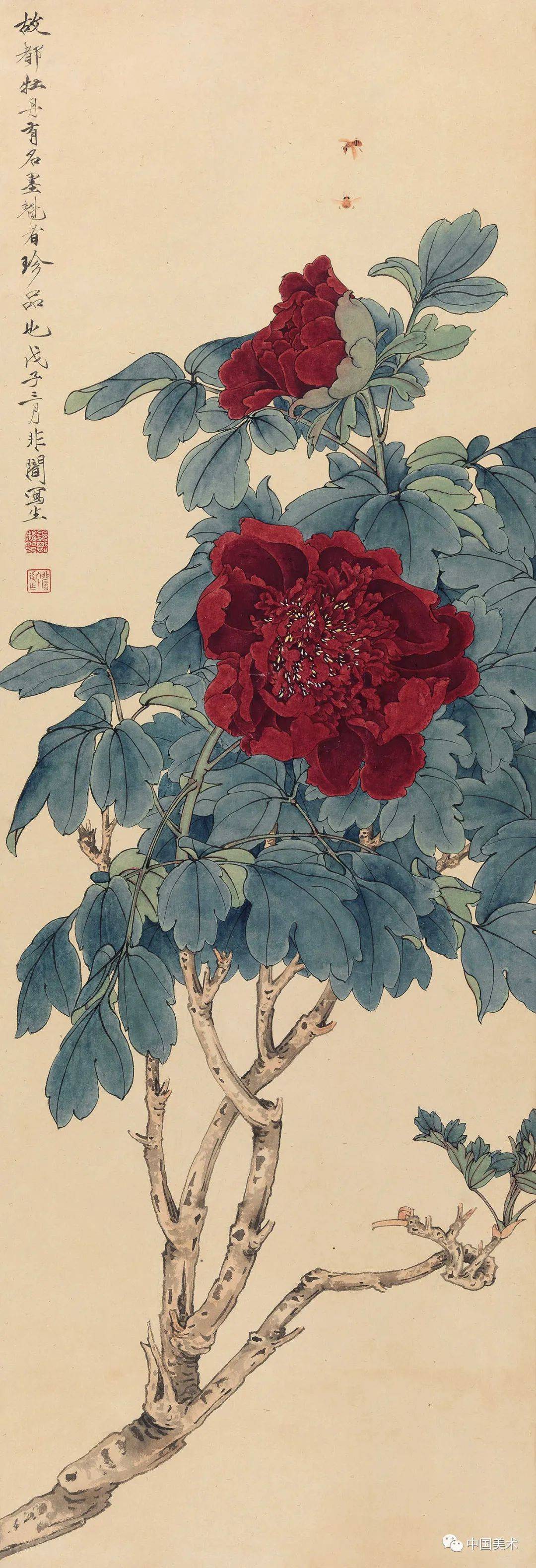 张大千:花鸟鱼虫,吾仰于非闇_工笔