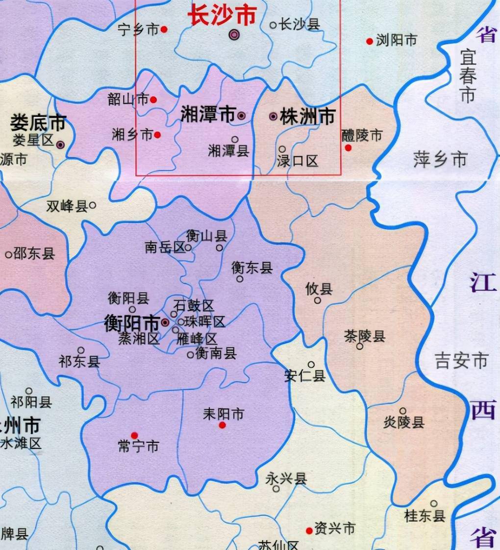 株洲9区县人口一览攸县66万渌口区30万