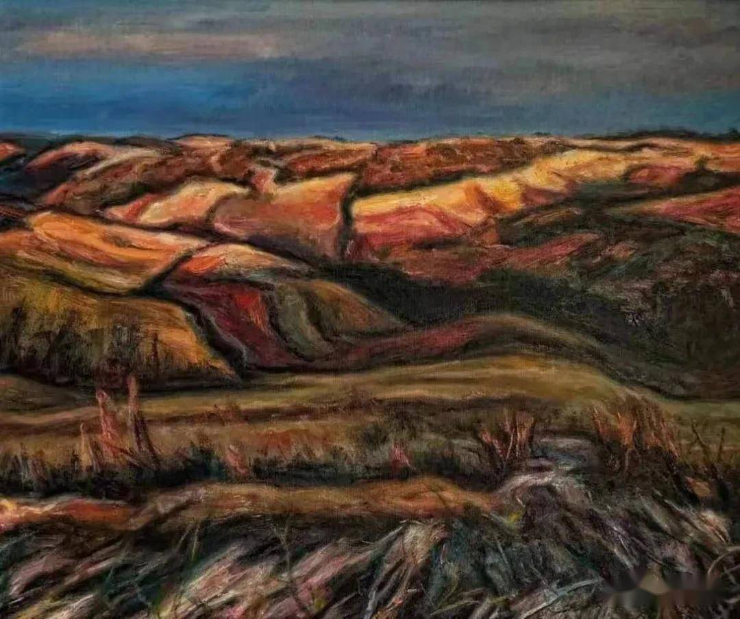 著名画家王光辉乡土题材油画作品欣赏