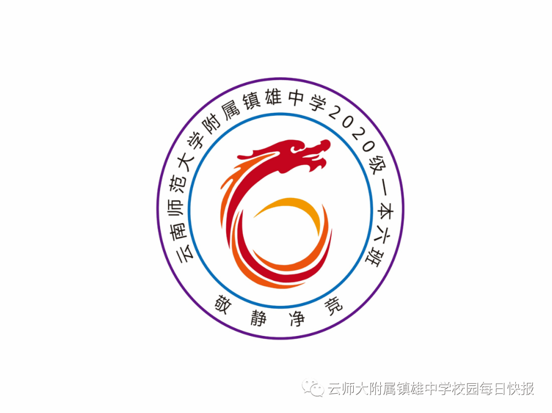 云南师范大学附属镇雄中学高一年级班徽班旗设计大赛作品展示