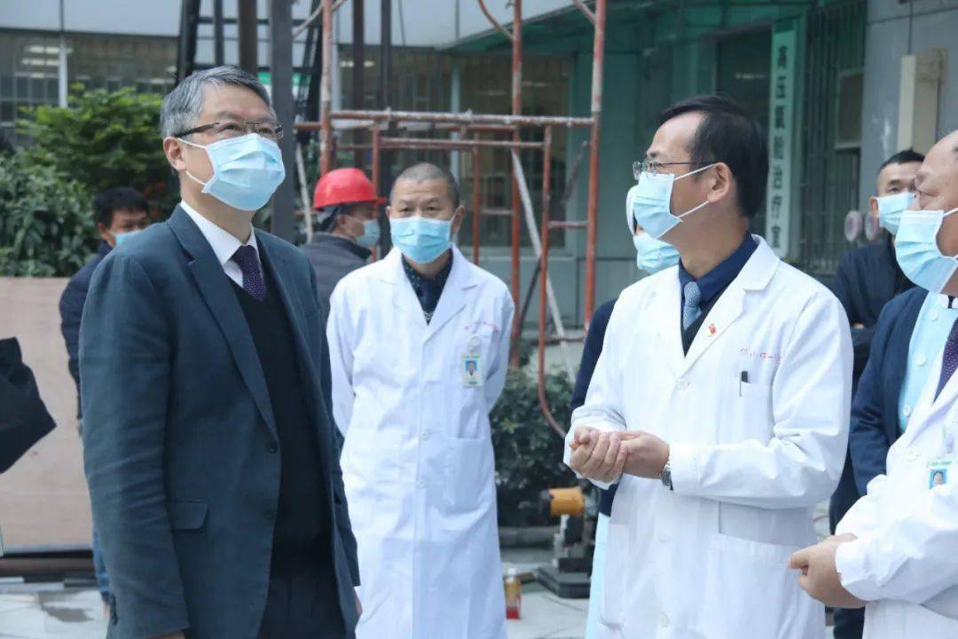 陈国强院长带队至禅城医院检查指导工作