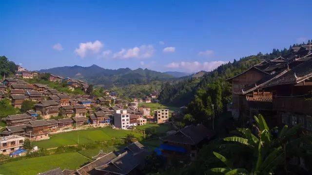 榕江乐里七十二寨之本里侗寨