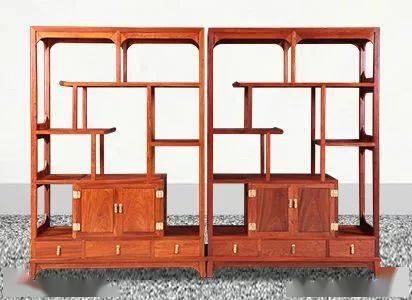 100款精品红木博古架,真是美腻了!