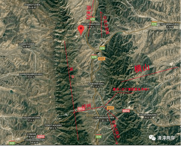 秦代蕭關遺址位於甘肅慶陽環縣城北.漢代的蕭關位於今寧夏固原市東南.