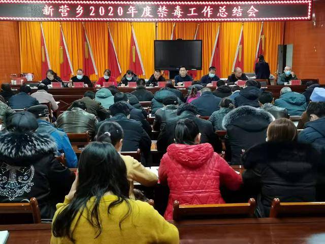 西吉县新营乡召开2020年度禁毒工作总结会