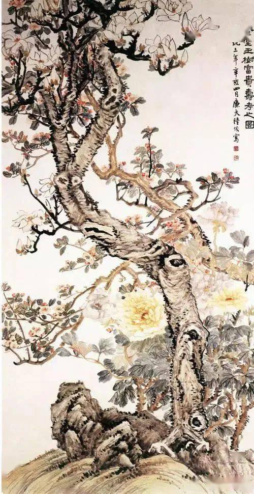 名家笔下《玉堂富贵图》赏析_搜狐网