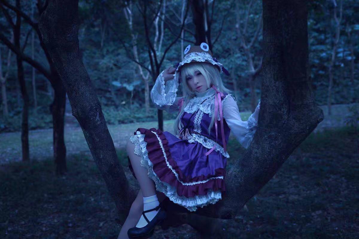 东方project 洩矢諏訪子cosplay Pikarin