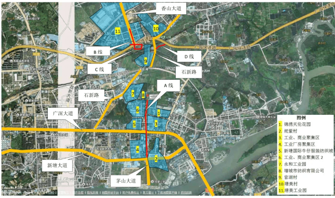 茅山大道一期将在2月1日通车!沿线多个楼盘受益!_新塘镇
