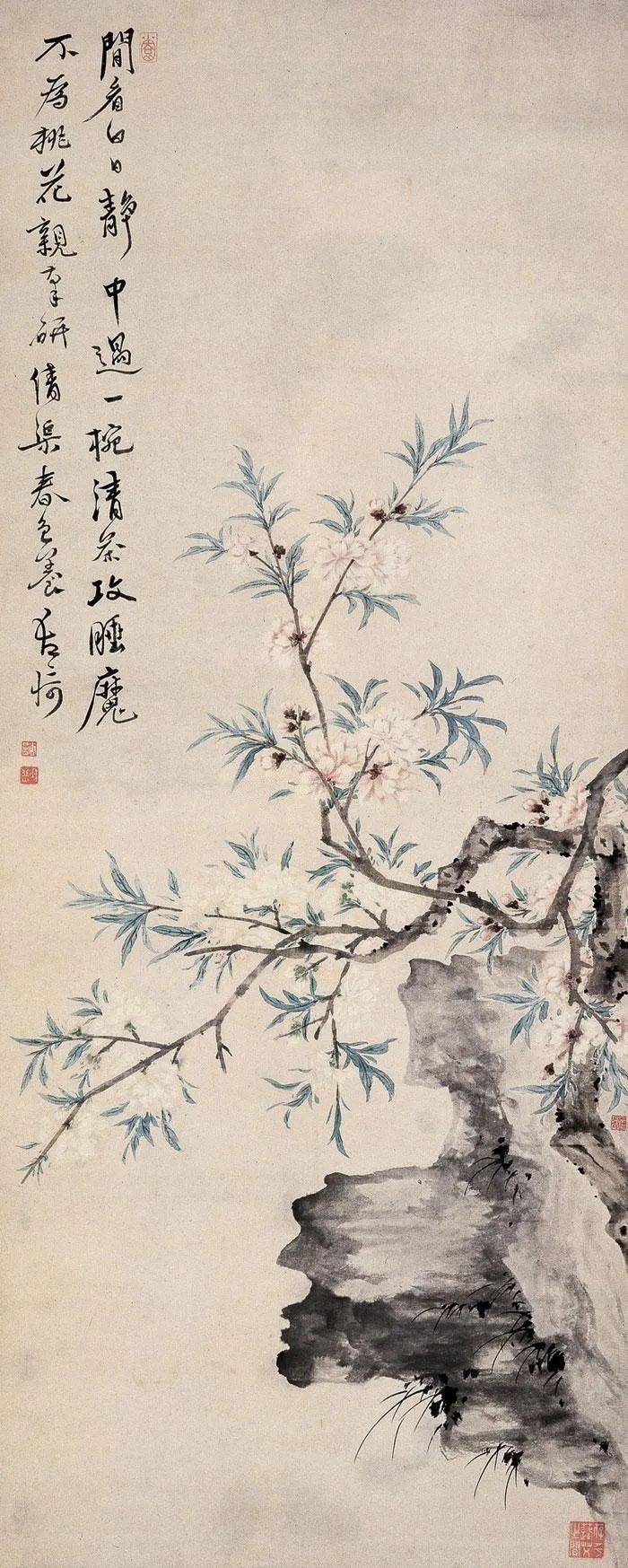 67清代画家华岩画花鸟一绝