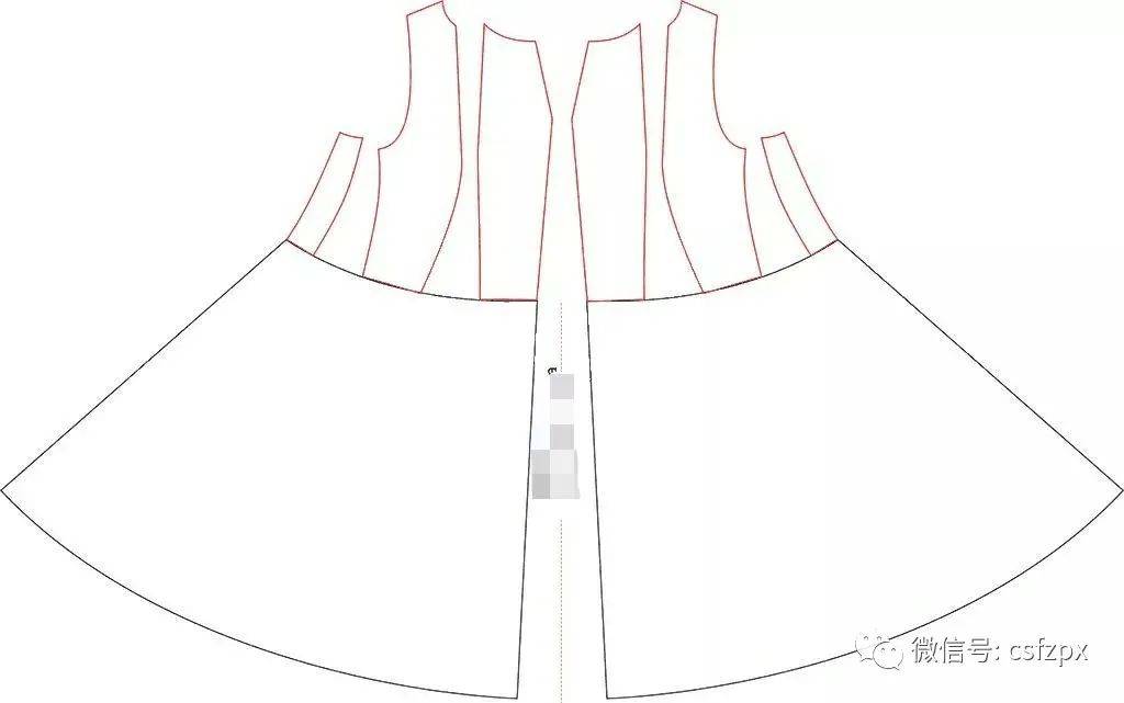 17款时尚连衣裙的纸样参考