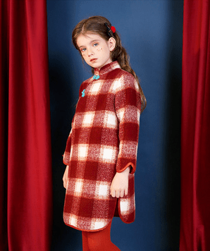 流水清茶记得小苹初见两重心字罗衣中式美衣