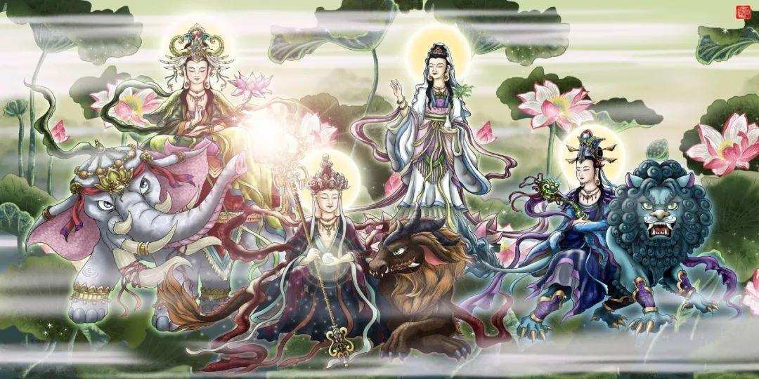 三大菩萨的坐骑都曾去过凡间为何只有地藏王的坐骑按兵不动