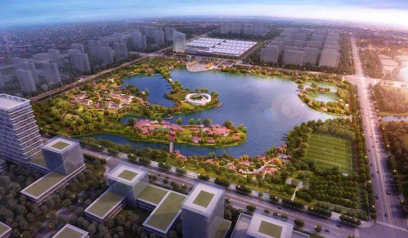 安庆城区又多一处公园！足球篮球场、水上运动、儿童乐园全都有！