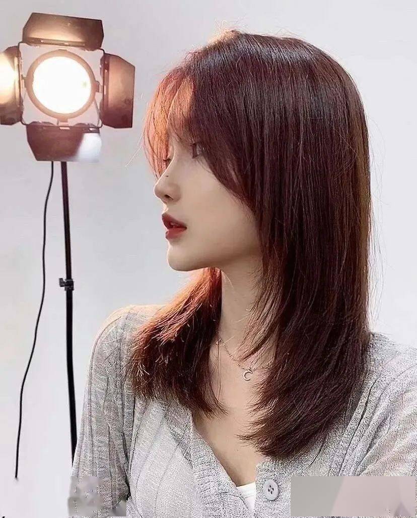 百搭长直发美到惊艳