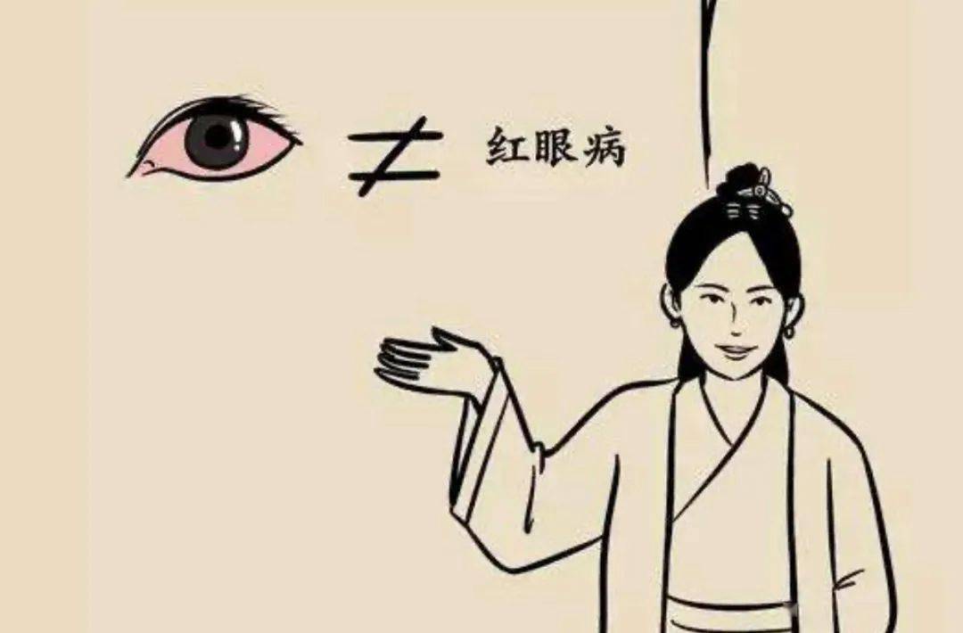 两者都属于眼结膜炎症,症状也都存在眼红眼痒,但过敏性结膜炎的病因是