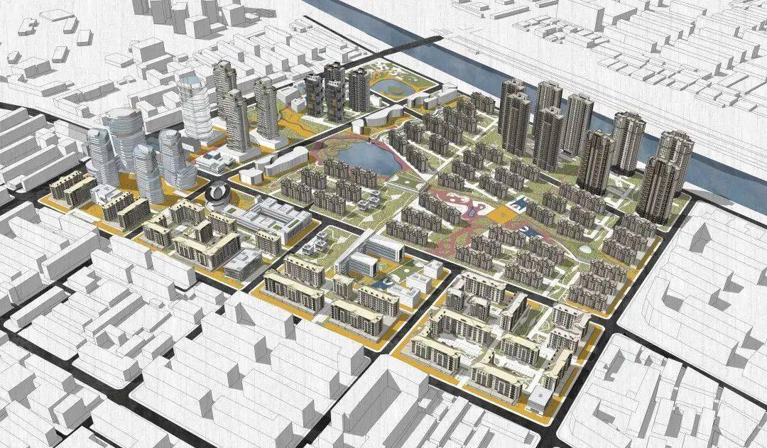 成果展示丨包含存量的居住区规划及住宅设计