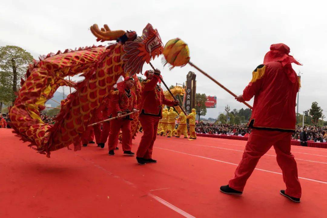 非遗过大年文化进万家三地狮龙共舞奏响新年篇章