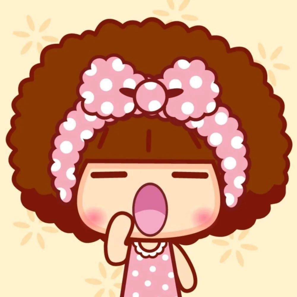 微信头像摩丝女孩