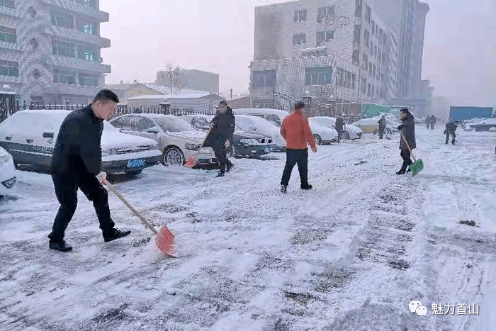 縣域速覽以雪為令確保暢通遼陽縣市場監督管理局積極除雪保平安縣城又