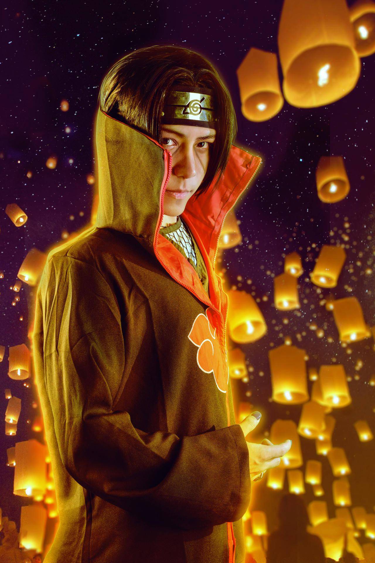 《火影忍者》宇智波鼬cosplay愿久别之后,都有重逢