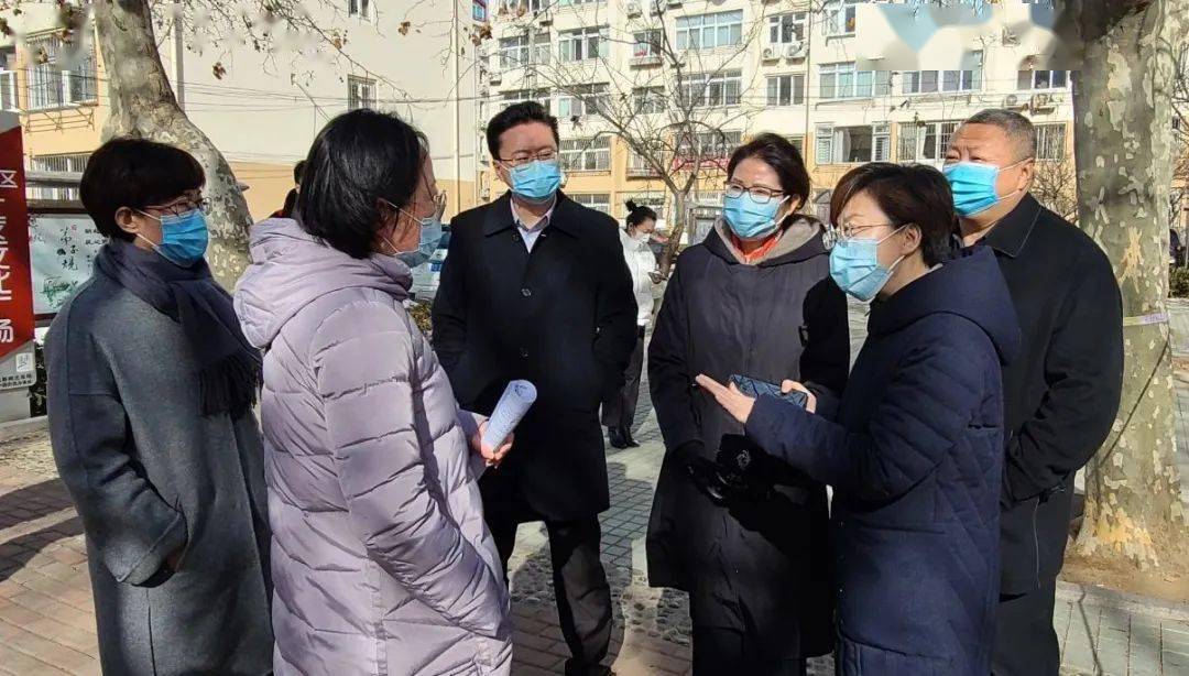 备豫不虞常抓不懈付荣云部长一行视察指导香港中路街道全员核酸检测