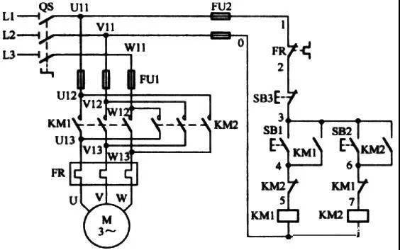 电动机正反转控制电路原理及应用