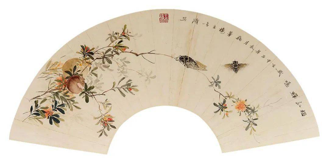 王雪涛花鸟扇面50幅好看