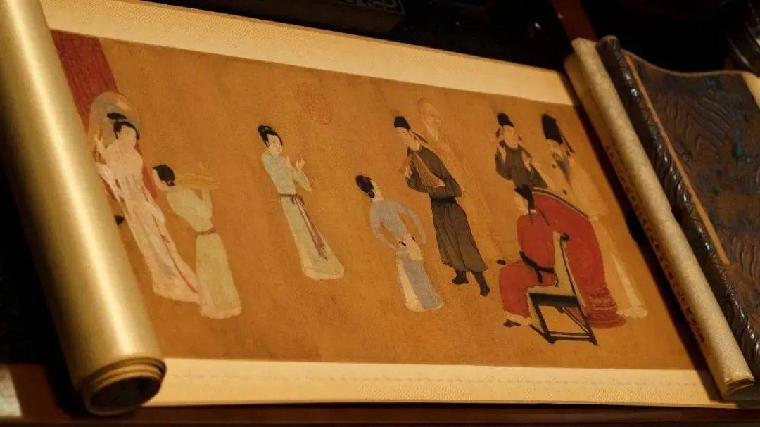 中国古代人物画巅峰之作韩熙载夜宴图钞券珍藏版11原貌复刻馆藏真迹