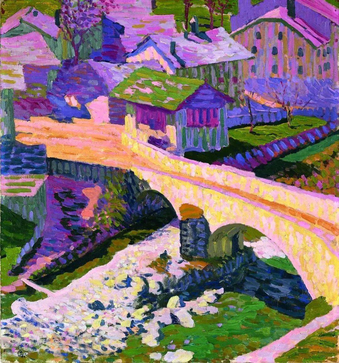 欣赏瑞士色彩大师抽象艺术的先驱