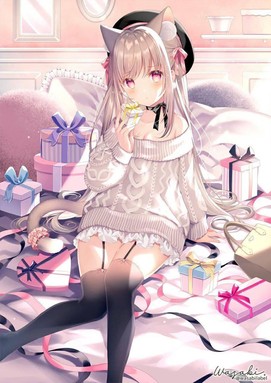 次元播报冬装美少女来一波