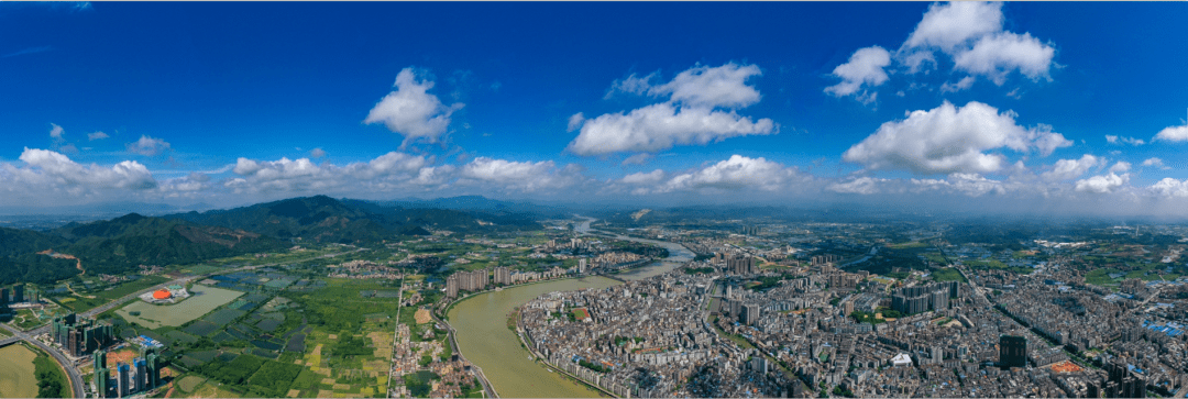 四會市府廣場-梁澤廣 有水的地方就有橋 四會城區內大橋小橋數十 