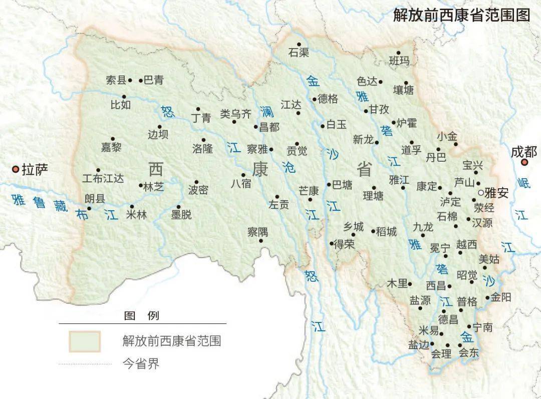 圖自《中國國家地理》2018年10月平原省建立於1949年,省會在新鄉市