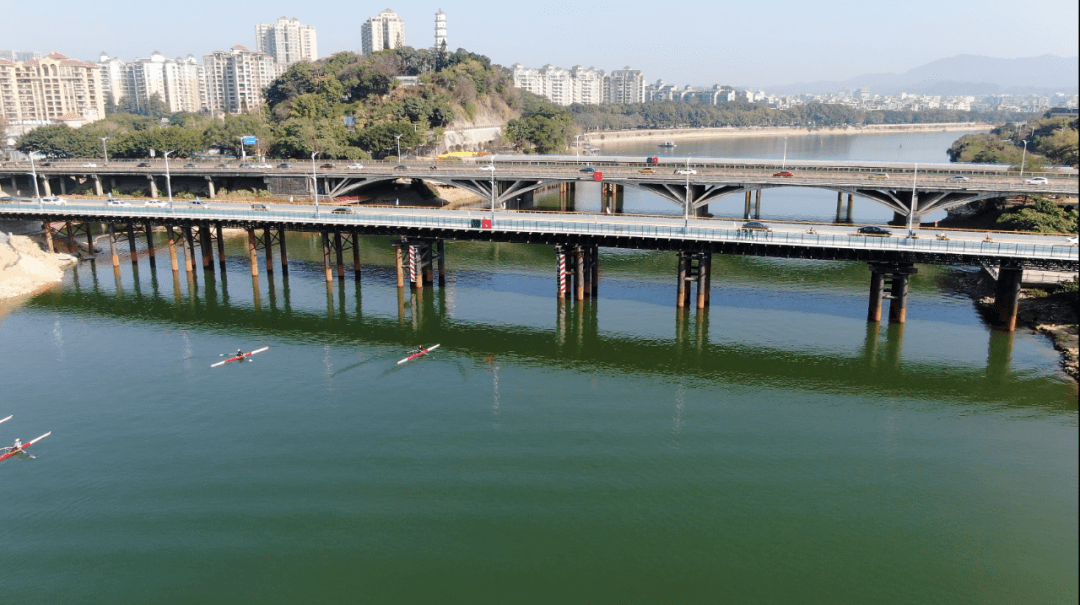 横跨增江河增城这座桥今日正式通车