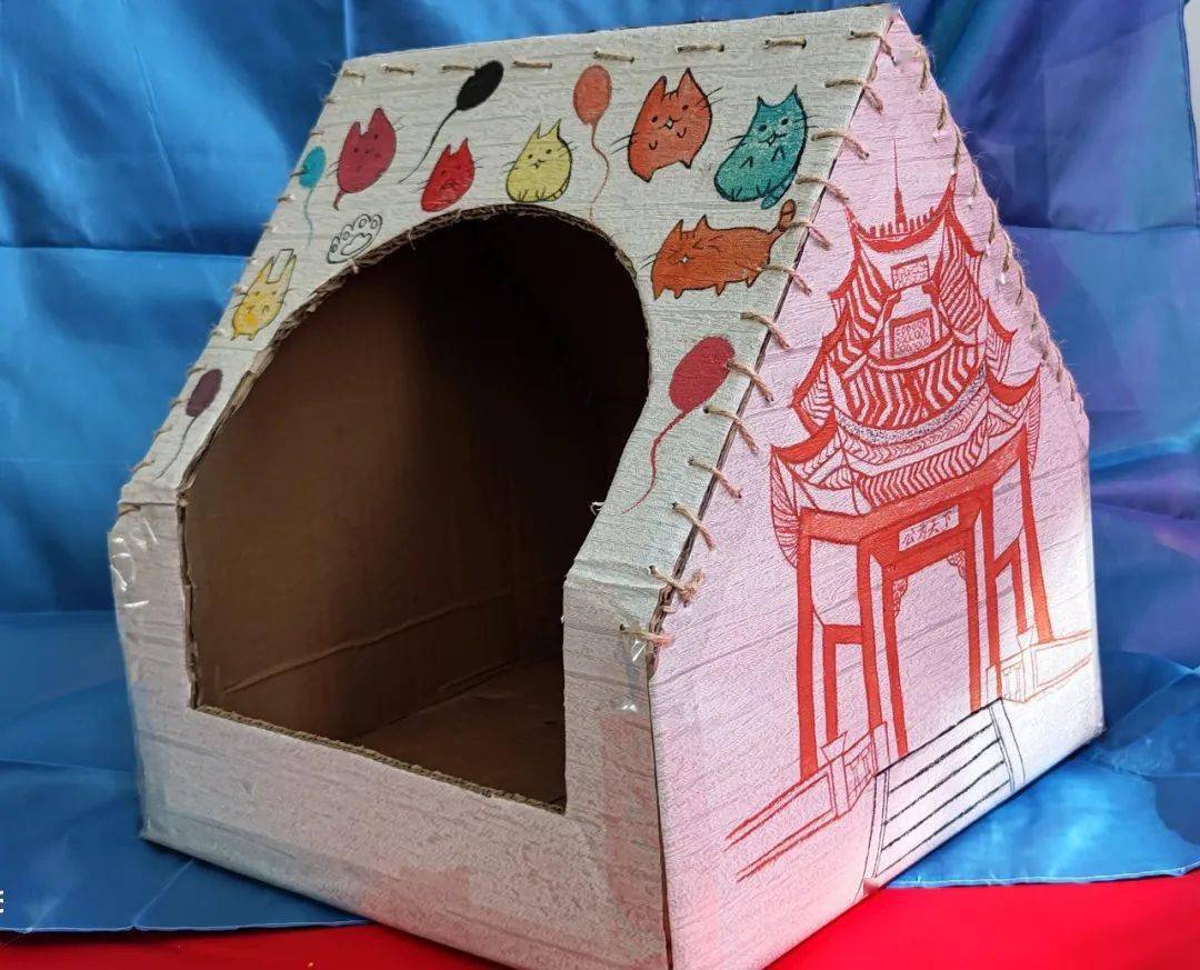 你我同行 ——鸥上小学迎新春师生环保手工作品创作比赛活动_工艺品