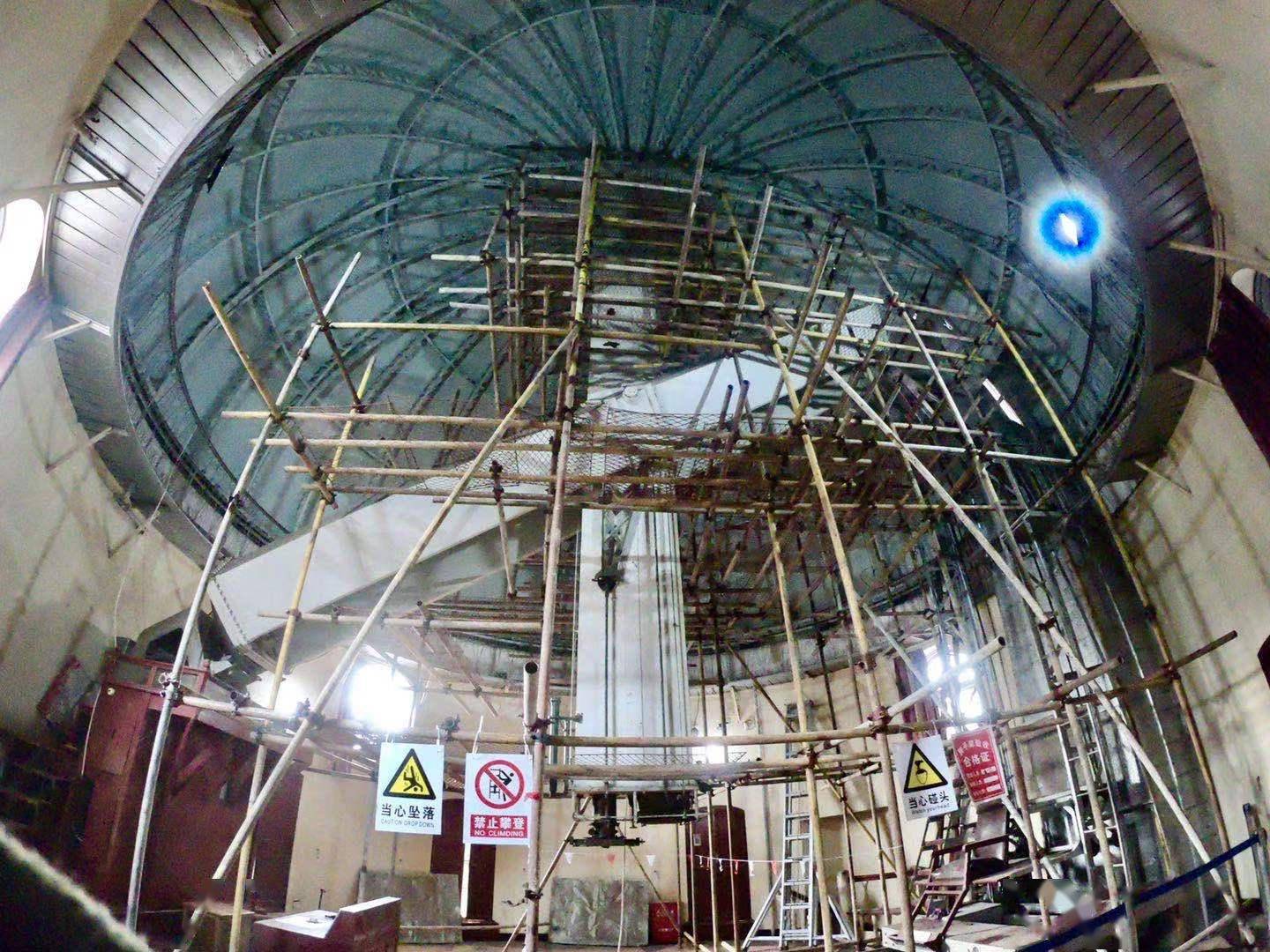 120岁佘山天文台迎最大规模修缮，“远东第一镜”将打开穹顶凝视宇宙