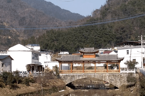 宿松县文旅体局帮扶吴河村廊桥项目竣工