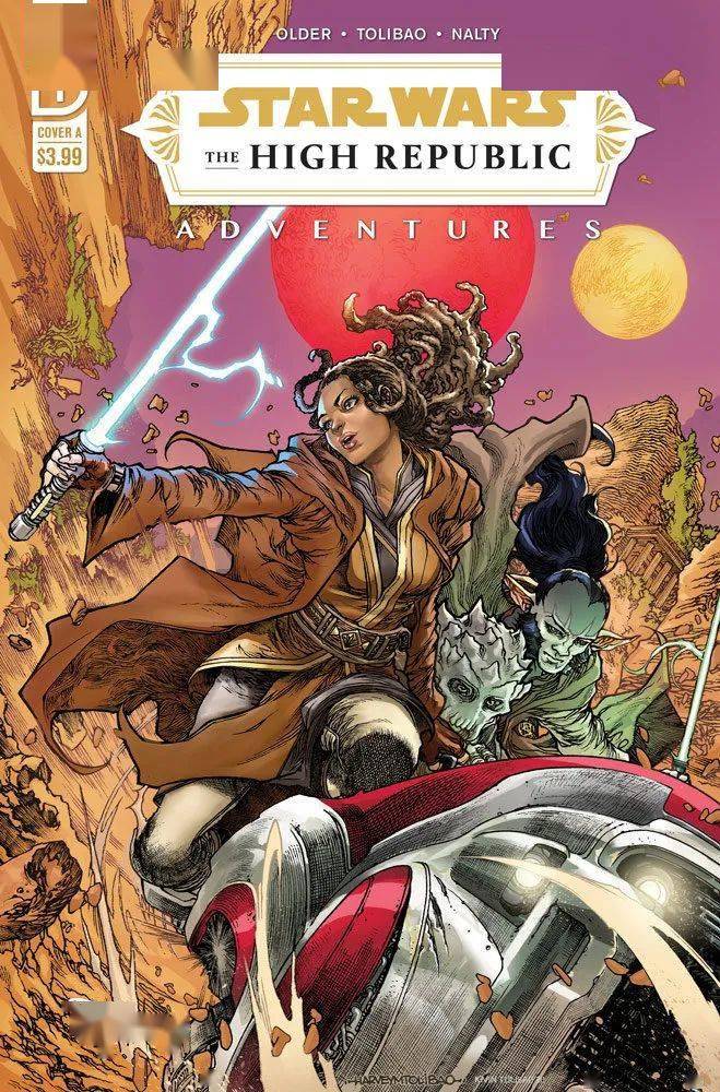 星球大战正史漫画共和国巅峰历险记第1集预览图与内容简介