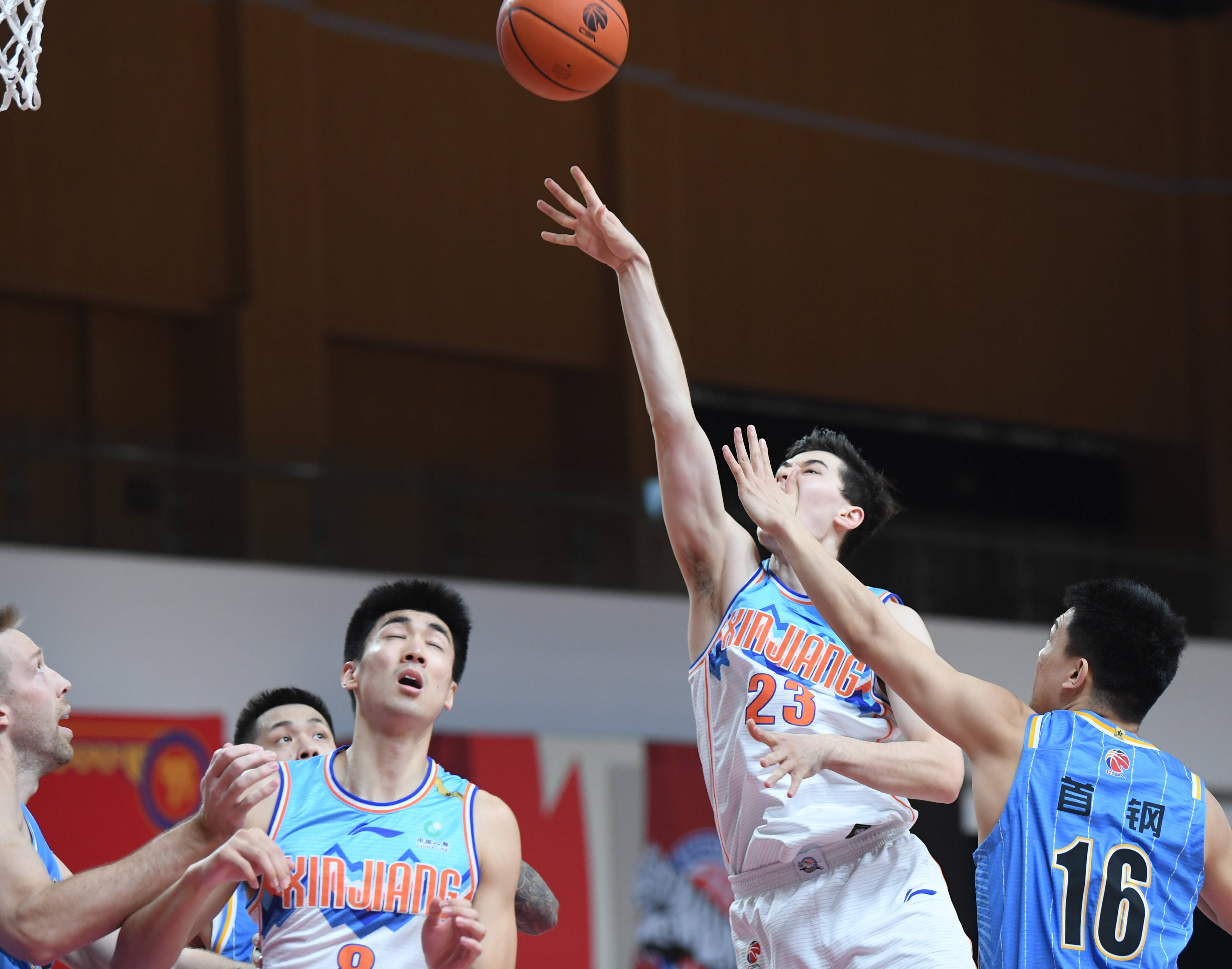 篮球——cba第二阶段:新疆伊力特对阵北京首钢_北京首钢队