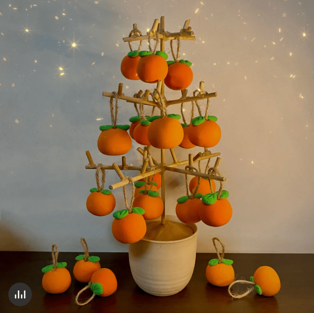 万事大桔网红年桔diy新的一年大吉大利万事如意