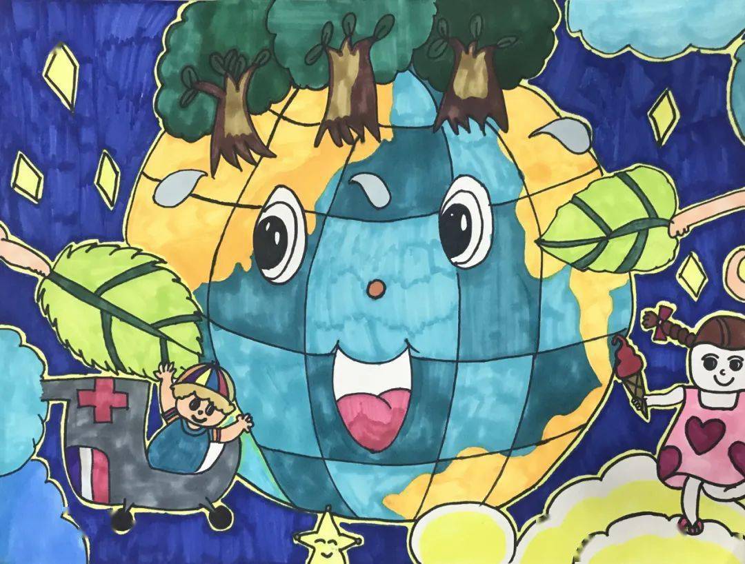 云展我是环保小卫士2020亳州市青少年儿童主题绘画大赛作品线上展五