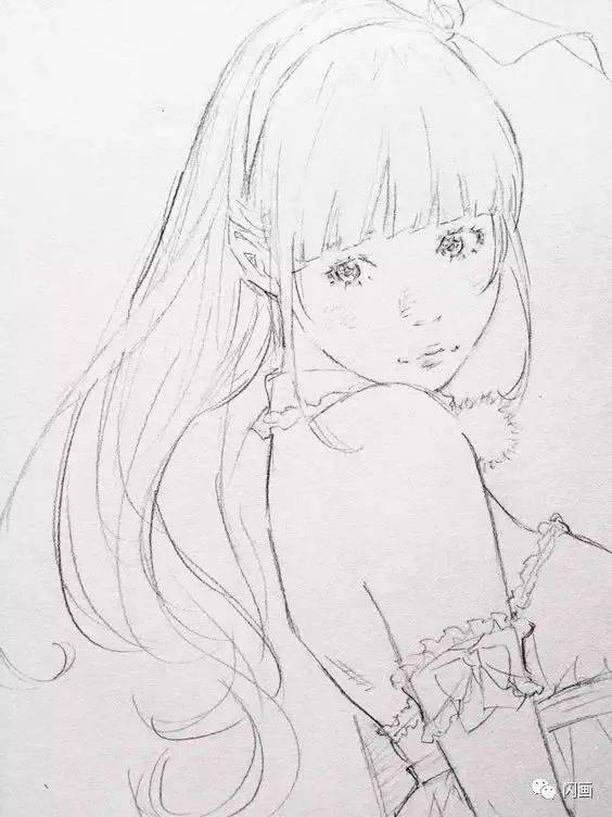 日本漫画家洼之内英策的手绘线稿值得收藏