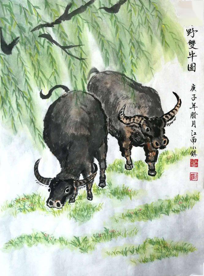 牛年说画牛