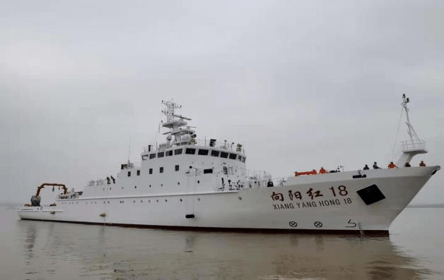 【原创】向阳红18圆满完成特检及绞车改造后海试,顺利返青