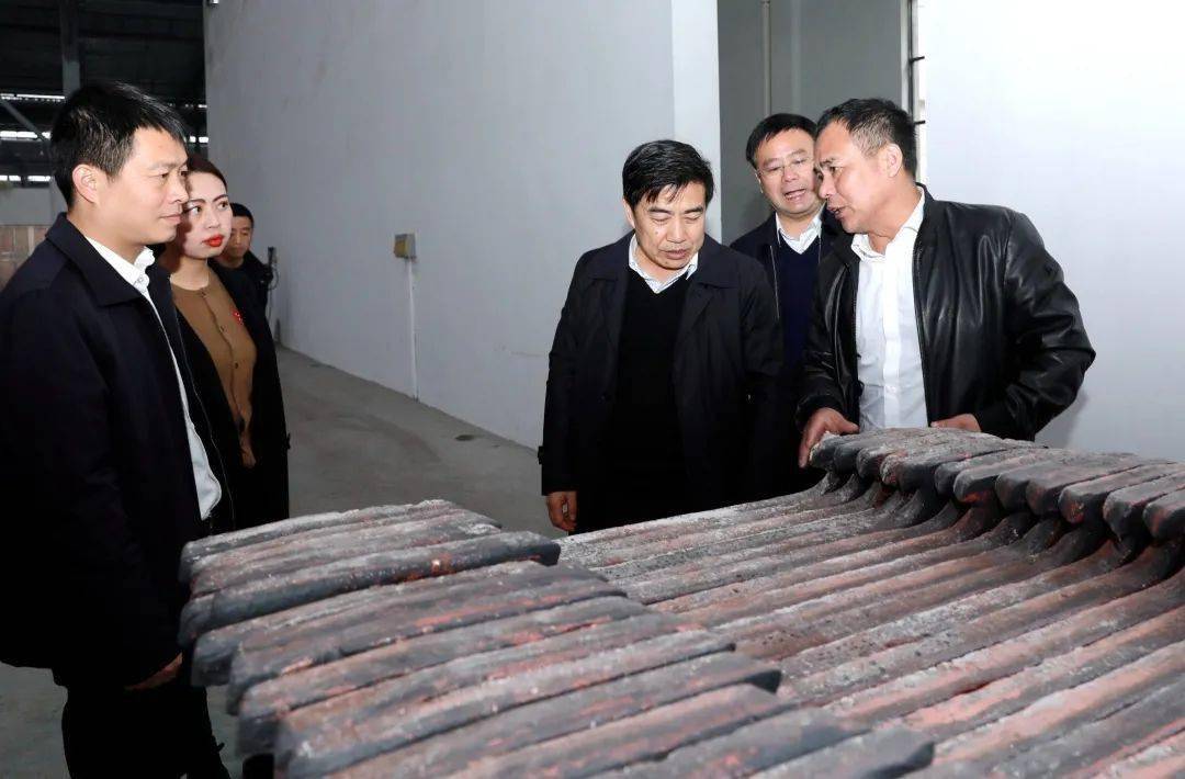 熊孙魁调研企业生产经营和就地过节员工服务保障工作